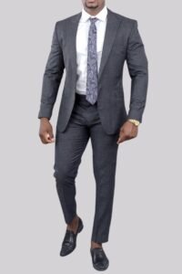 Grey Men's Formal Business Suit