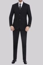 Men's Black 3-Piece Suit