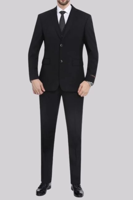 Men's Black 3-Piece Suit