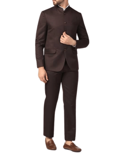 Brown Jodhpuri Suit