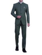 Green Cotton Jodhpuri Suit,