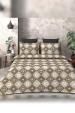 Floral cotton bedsheet
