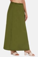 Green cotton petticoat