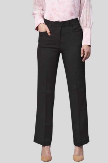 black formal trousers