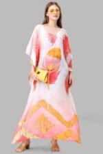 Kaftan Long Kurti with Digital Print for Women
