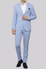 Men's Sky Blue Formal Suit