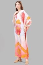 Kaftan Long Kurti with Digital Print for Women - Image 2