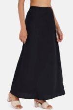 premium black cotton petticoat