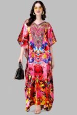 Casual & Festive Digital Print Kaftan Long Kurti