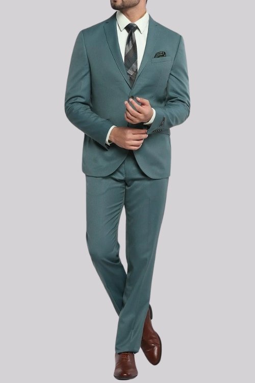 Teal Classic Men’s Suit