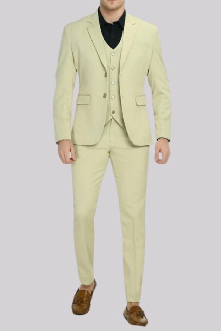 Elegant Light Lemon Suit