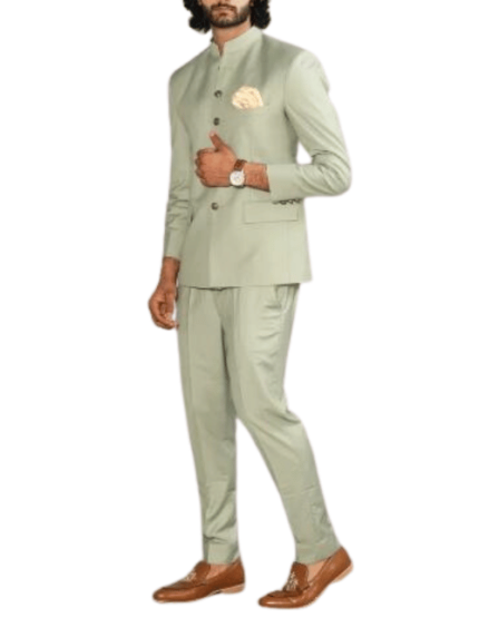 Green Jodhpuri Suit