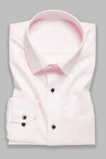 Pink Cotton Shirt for Men