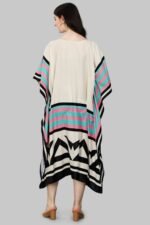 Kaftan Short Kurti with Digital Print for Women - Image 3