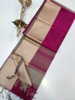  Pink Maheshwari Saree