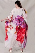 Kaftan Long Kurti with Digital Print for Women - Image 3