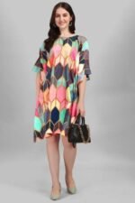 digital printed kaftan kurti