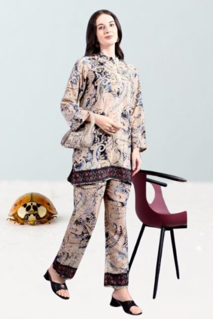 Foil-Print Co-ord Set