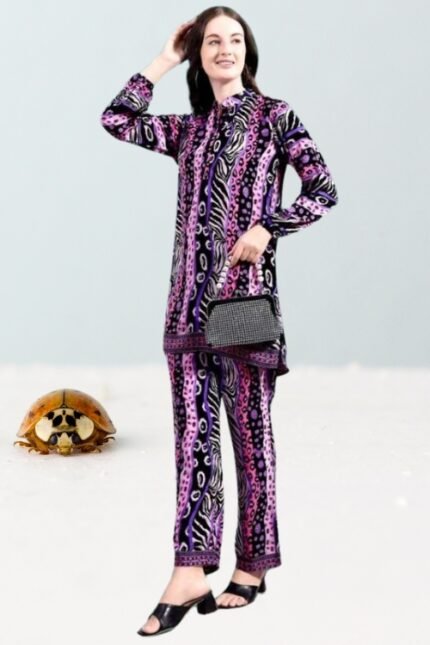 Foil-Print Co-ord Set