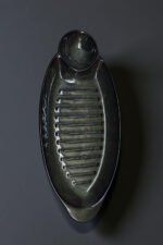 Charcoal Ceramic serving platter
