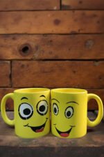 Yellow Smiley Face Ceramic