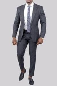 Grey Men's Formal Business Suit